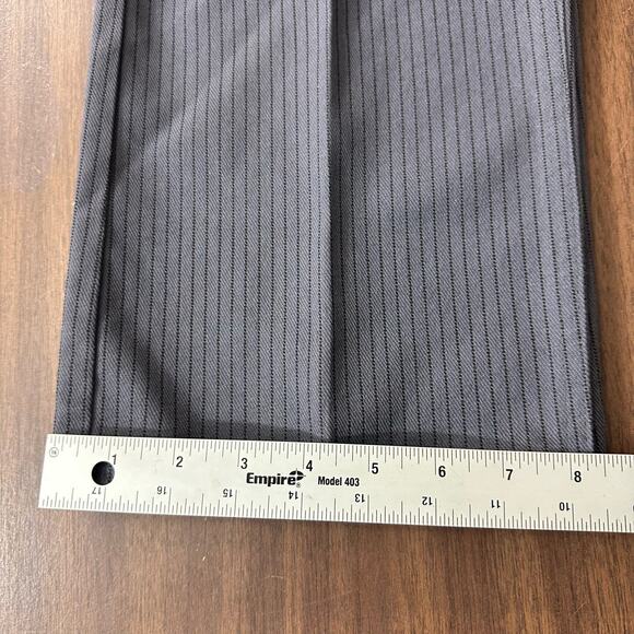 Wrangler VTG Pinstripe Blue Talon 42 Regular‎ Fit 38 x 30 EUC - Picture 13 of 13